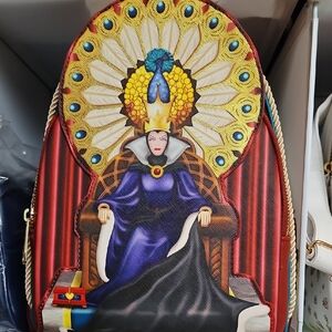 Loungefly Regal Queen Backpack - Red, Blue, Yellow